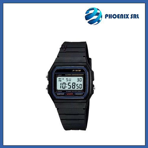 OROLOGIO DIGITALE UOMO MODELLO F-91 STILE CASI VINTAGE CLASSICO SVEGLIA |  eBay
