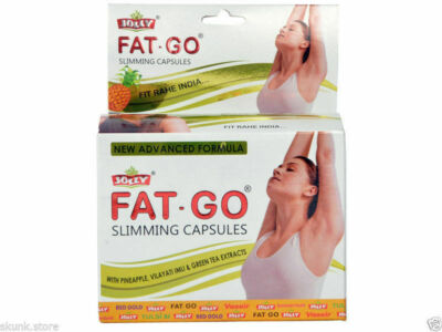 2 x Jolly Fat Go 60 Capsules Herbal Slimming Weight Loss Lose Make Slim Belly
