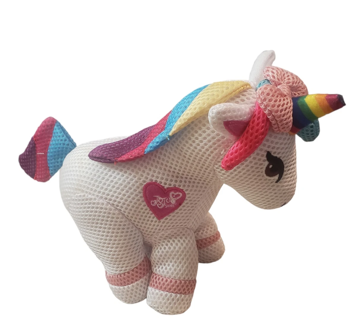 mesh JoJo Siwa Plush Rainbow Unicorn Nickelodeon JoJo Unicorn