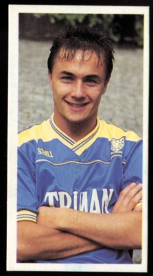 Trade Card, Barratt, Bassett, Fußball, 1988-89, Wimbledon, Dennis Wise, #34
