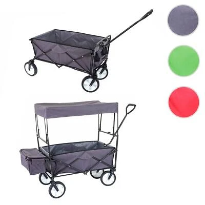 HEUTE-WOHNEN Faltbarer Bollerwagen HWC-E38, Handwagen Gartenwagen Transportwagen klappbar