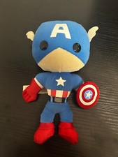 2011 Funko Marvel Universe Plushies The Avengers 8" Captain America Plush