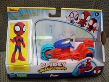 Spidey Motorcycle with Spidey 3.5" Figure, Spidey and His Amazing Friends