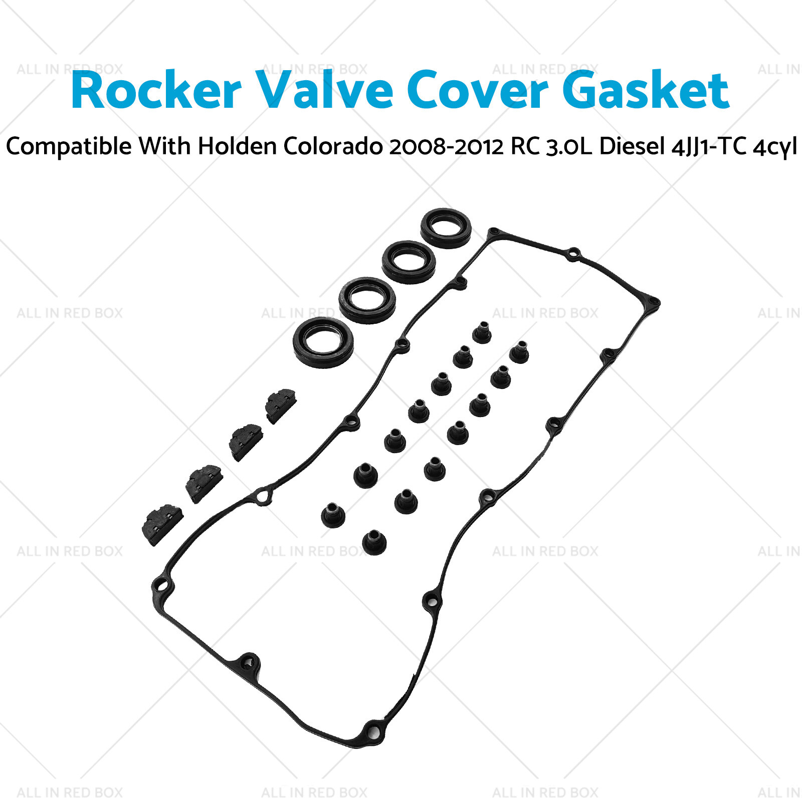 Rocker Valve Cover Gasket Suitable for Holden Colorado 2008-2012 RC 3.0L Diesel thumbnail 8