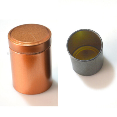 Box Mini Jar Candy Tea Sugar Coffee Portable Canister Metal Tin Tea Storage 