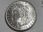 Early - 1900-O Morgan Silver Dollar -   BU   Lot#723  Rare with Die Break on Rev