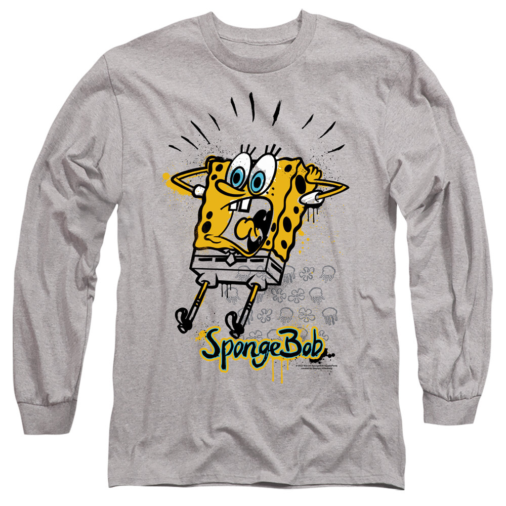 SPONGEBOB SQUAREPANTS SHOCKING Licensed Adult Men's Long