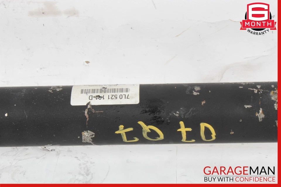 07-10 Audi Q7 4L VW Porsche 957 eje de transmisión delantero hélice del eje de transmisión OEM Foto 3 de 4