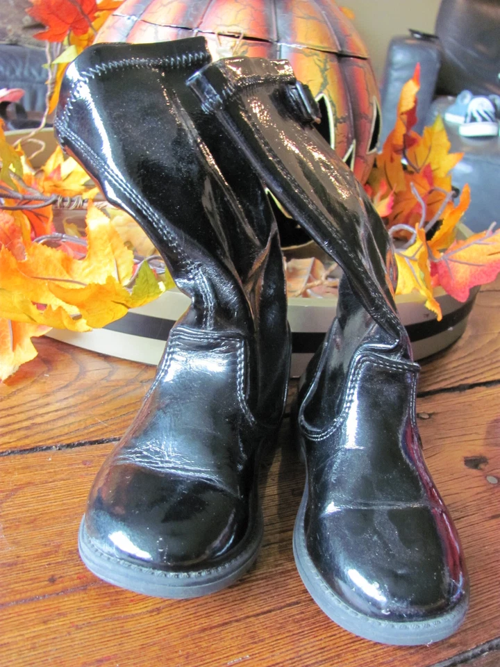 Kenneth Cole Reaction Toddler Girls Boots Faux Leather Black Size toddler 10 VGC - Image 2 of 4