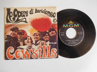 The Cowsills - Die Werke des Bartholomäus / Fliege mit uns (We Can Fly) - Vinyl, 7'' 