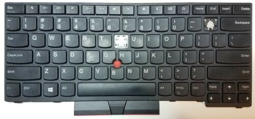 Single Key & Hinge Lenovo ThinkPad T480S E480 US Keyboard 01YP240 SN20P32754 - Picture 3 of 26
