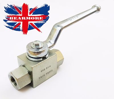 2 Way Hydraulic Shut-Off Ball Valve 1/8