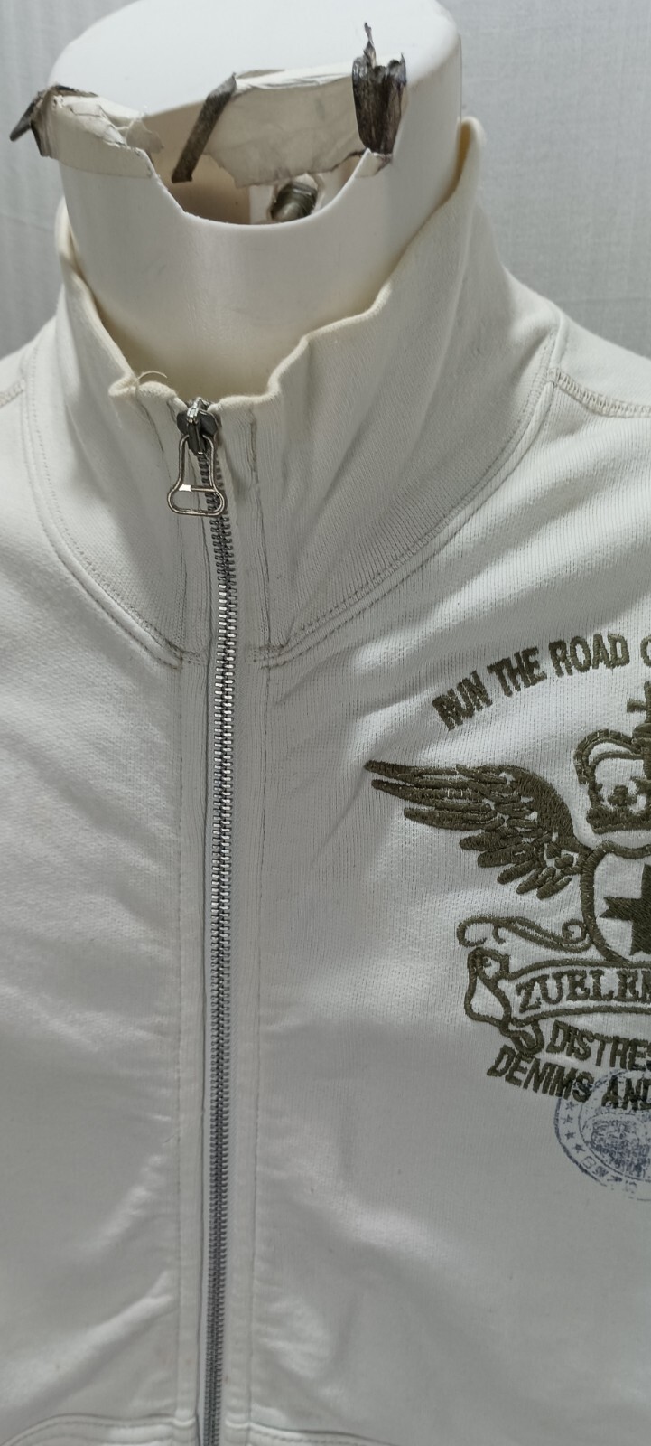 item e1201 zu elements white cotton sweatshirt si… - image 3