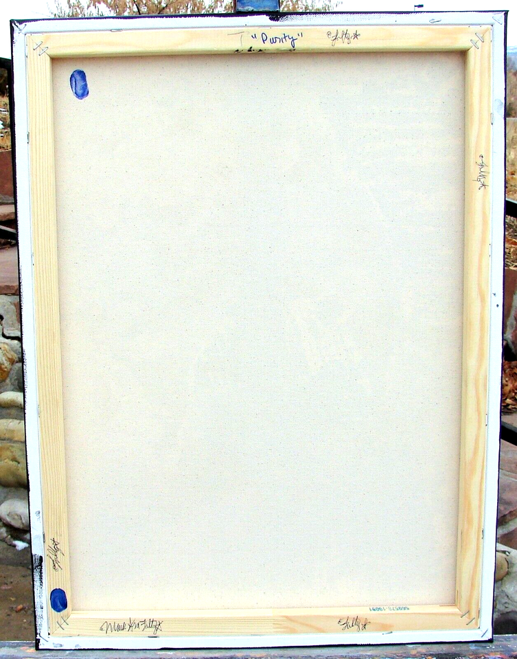 Modernist ABSTRACT PAINTING Expressionist MODERN Art PURITY by FOLTZ eBay