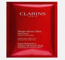 Clarins Super Restorative Instant Lift Serum Mask *Pack Of 5* - REF# 8003013