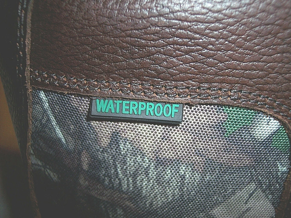 Mens Snake Proof Boots Camo Waterproof Boots Camo Hunting Boots Leather Boots 9 - Image 3 of 4
