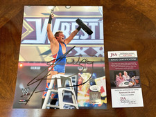 WWE Jack Swagger Signed 8x10 Photo Autograph Wrestling JSA COA