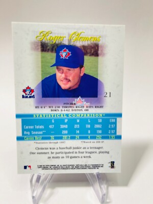 ROGER CLEMENS 1998 Topps Gold Label CLASS 1 #21 MLB Baseball BLUE