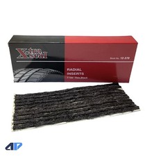 Xtra Seal 12-370 Delgado Negro Vulcanizado 7-1/4" Reparación de Neumáticos Cadena Enchufe Caja de 50