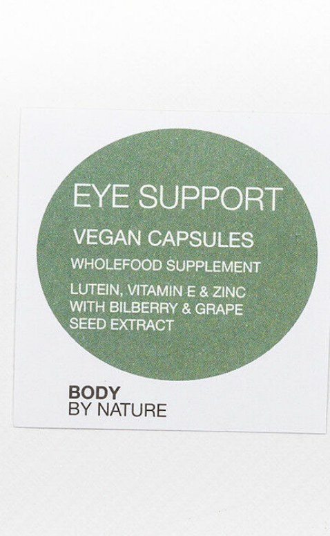 Eye health,Bilberry extract, Lutein & Zeaxanthin, Vitamin E, 30 capsules