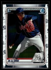 Jasseel De La Cruz 2020 Bowman Chrome Prospects 1st Bowman Card  #BCP-115