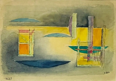 Werner Drewes : Untitled : 1932 : 13x19 Archival Art Print