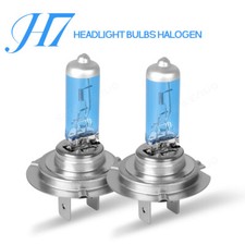 2 x H7 Halogen 12V 100W Super Bright Upgrade Headlight Bulb-150 More Light