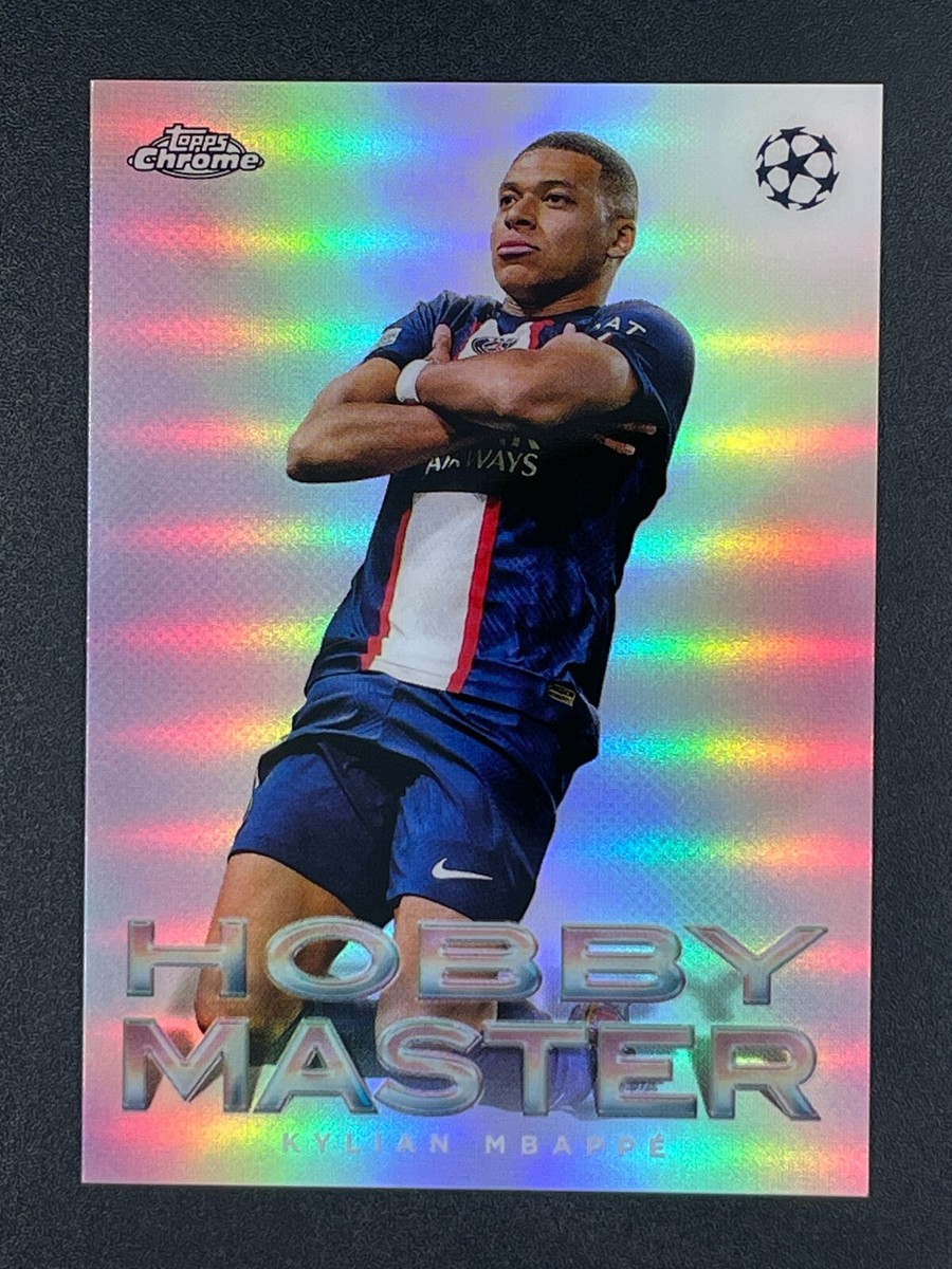2022-23 Topps Chrome UCC Kylian Mbappe PSG Hobby Master SSP 1:960 