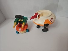 VINTAGE 1980 s HONG KONG LIL PLAYMATES SPACE COMMANDER VEHICLES