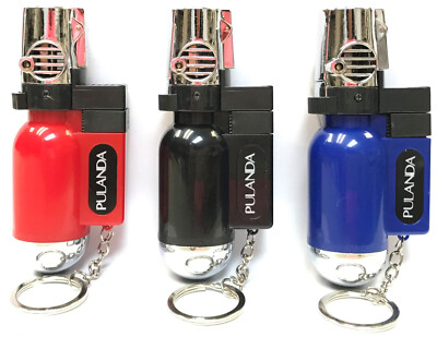 Eclipse Novelty Snap Top Key-chain Torch Lighter