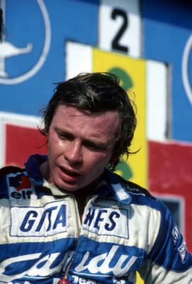 1980 Zolder Boxengasse Ligier Box Didier Pironi F1 Old Photo
