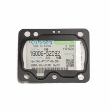 Genuine OEM Kubota Injection Pump Shim 16006-52092