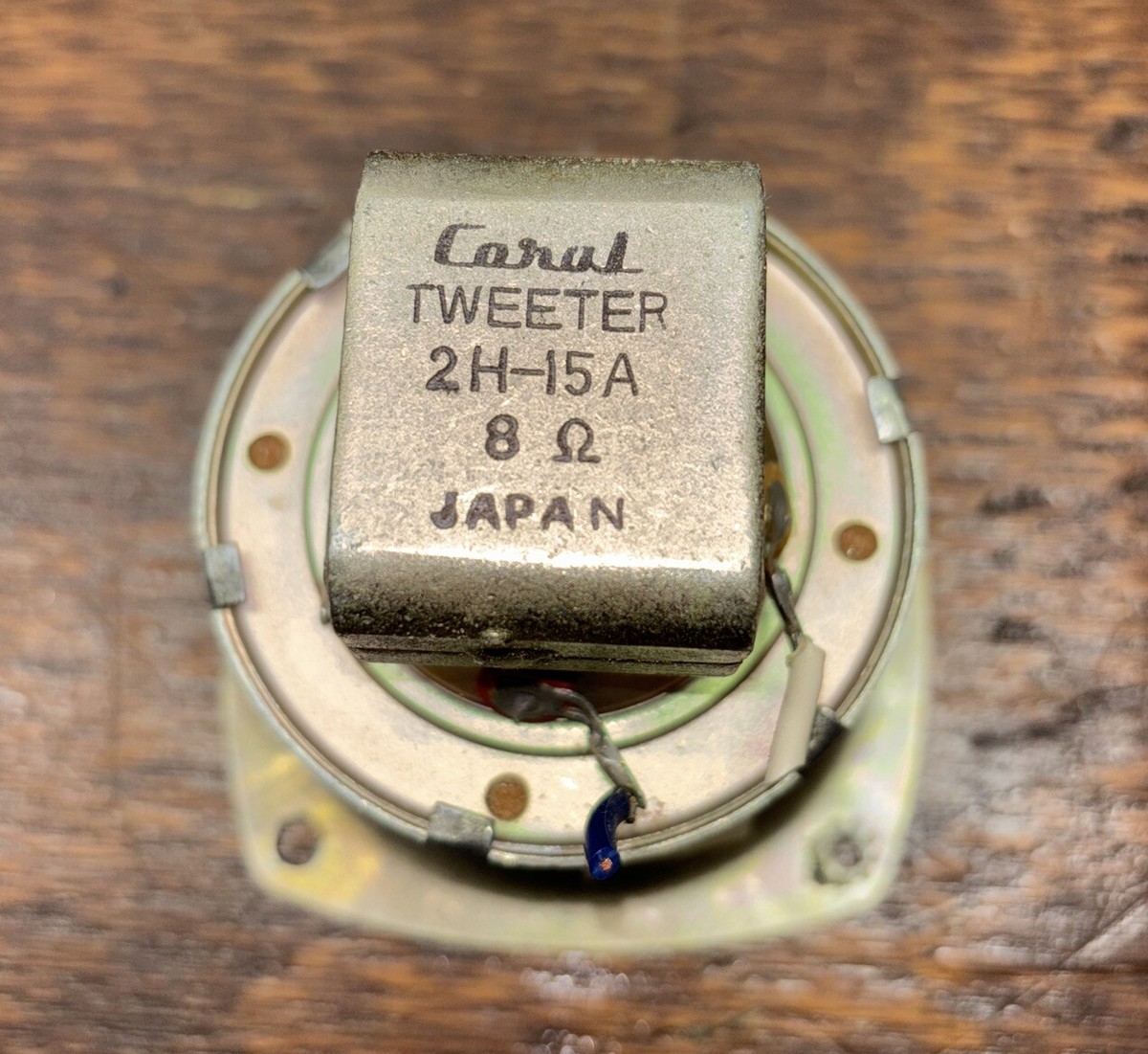 CORAL Speakers - Metal Horn Tweeter 2H-15A 8 Ohm - #1 - Works
