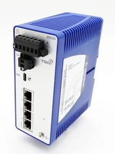 Hirschmann TSN BRS20 4-Port BOBCAT Rail Switch -used-