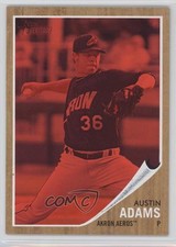 2011 Topps Heritage Minor League Edition Red Tint 212/620 Austin Adams #51 1c7