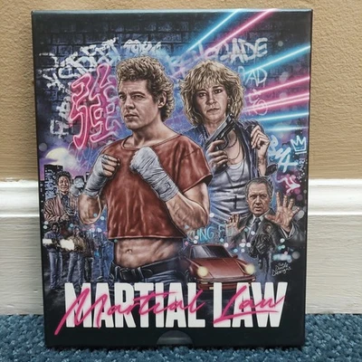 Martial Law 1 & 2 (Vinegar Syndrome Archive / VSA, Blu-ray), NOT NUMBERED - Bild 1 von 4