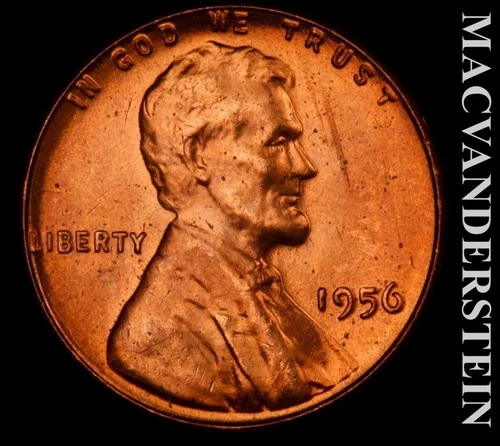 1956 Lincoln Wheat Cent — photo from the most recent tracked eBay sale