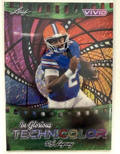 2025 Leaf Vivid In Glorious Technicolor Base Green Shimmer 1/1 DJ Lagway #GB-19