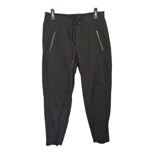 Athleta Trekkie North Joggers Black Tapered Leg Pants Women’s Size 10