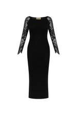 VALENTINO GARAVANI Lace Sleeve Pencil Dress New & Authentic