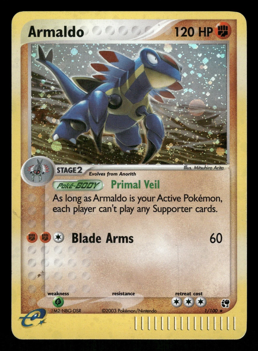 Armaldo Pokémon TCG Cards for sale | eBay