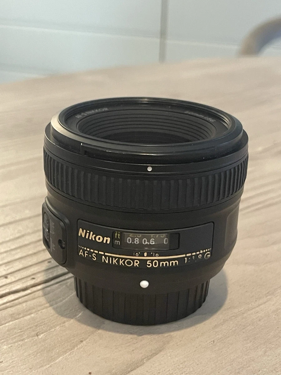 Nikon NIKKOR AF-S f/1.8 Camera Lenses 50mm Focal for sale | eBay
