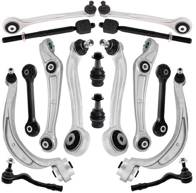 16Pcs Front Control Arm Kit for 2012-2016 Audi A4 Quattro A5 Quattro A5 Q5 S4 S5