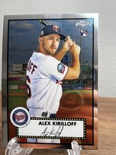 🔥Topps Chrome Platinum Anniversary Alex Kirilloff Rookie #63 Minnesota Twins🔥