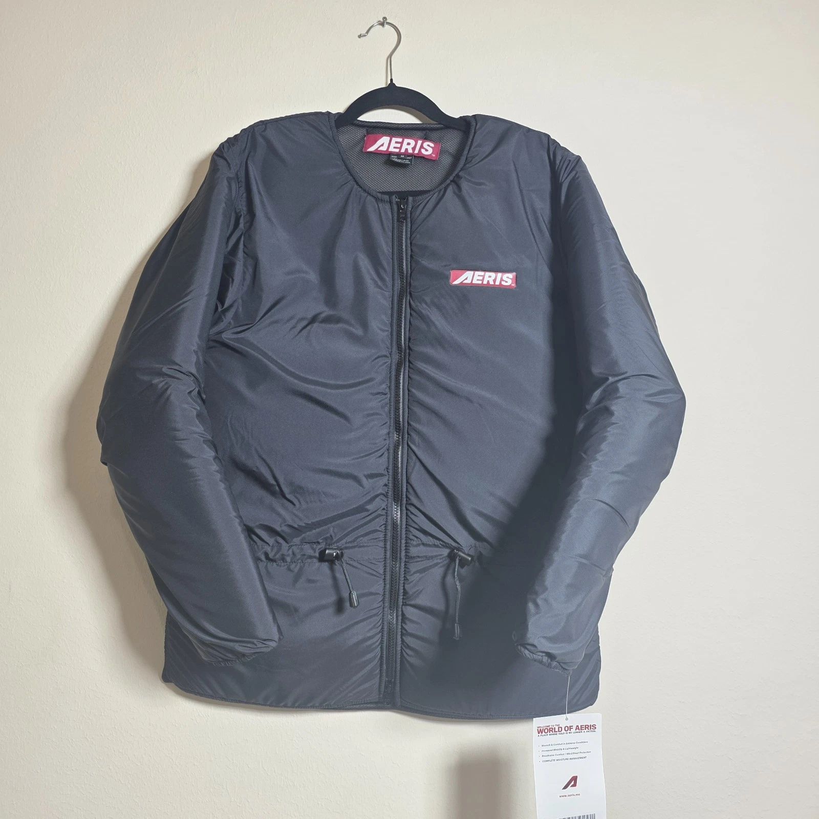 Aeris Ozone Made In Usa Extreme Cold Insulated Windproof Jacket Liner Size M
