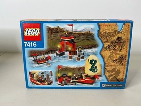 Lego Orient Expedition Emperor's Ship 7416 opened box/pre owned