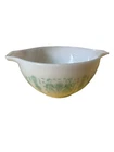 Beautiful Vintage PYREX #441 Amish Butterprint  1  1/2 Pt BOWL-Turquoise & White