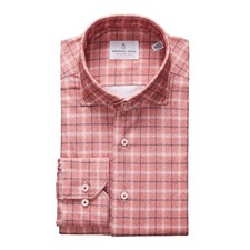 Emanuel Berg 4Flex Jersey Cotton Modern Fit Stretch Knit Shirt - Size: L