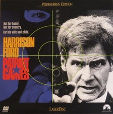 PATRIOT GAMES HARRISON FORD LASERDISC