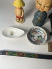 Vintage Japanese Style Trinkets Lot - Figurines Dishes Etc  — photo 5